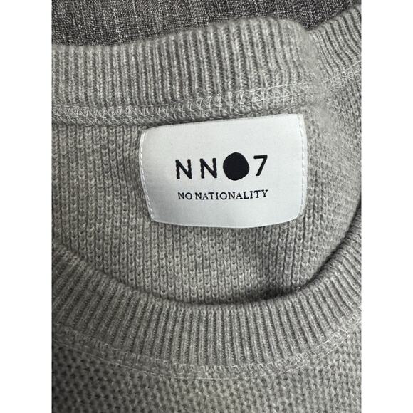 NN07 Sweater Large Mens No Nationality Hubert Honeycomb Knit Crewneck - Picture 5 of 8